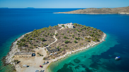 Porto Palermo Castle, fort on Albanian shore