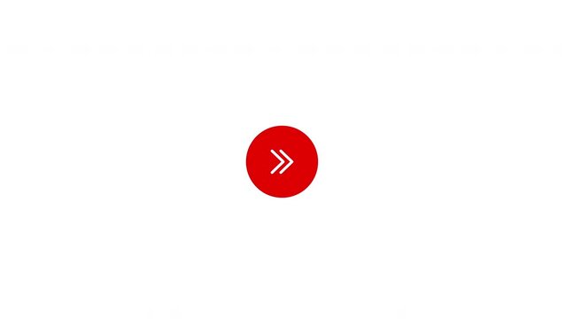 update web interface button clicked with mouse cursor. Label tag animation