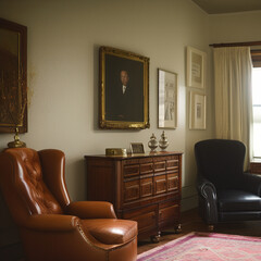 cozy vintage room interior