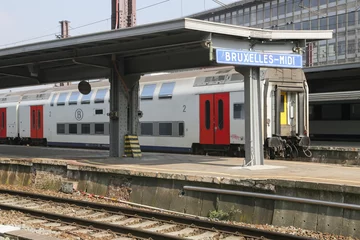 Tischdecke Brussels South Railway Station © Kartouchken