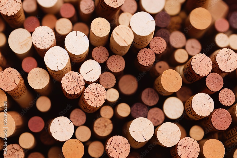 Poster a close up of a bunch of wine corks with a lot of corks in the background and a lot of corks in the 