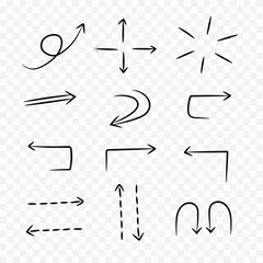 vector sketch design, sign, pointer, highlight, Marker, hand drawn, drawn style