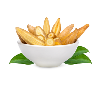 Kaempferia and leaves in white bowl  . Pandurathin A ; can act to inhibit  of the coviral-19 virus on transparent