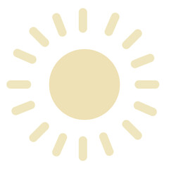 red sun illustration