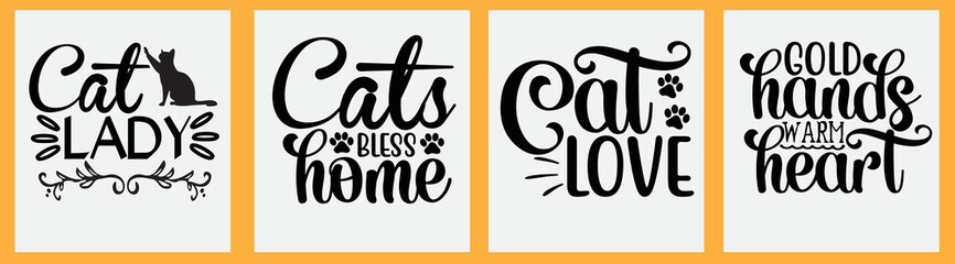 Cat svg t shirt design
