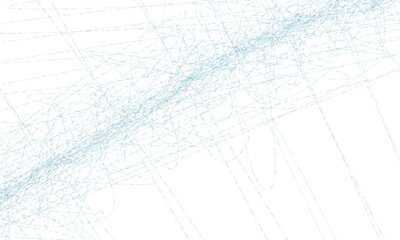 Isolated  blue green abstract lines design element overlay