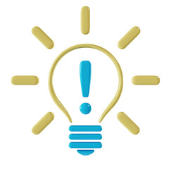 light bulb icon idea concept 