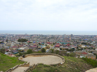 photo with a view of the city from a height