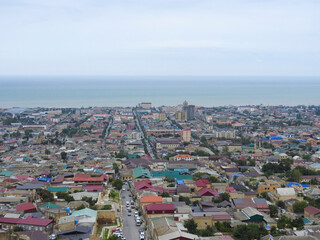 photo with a view of the city from a height
