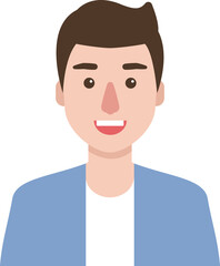 Pleple avatar, man icon.