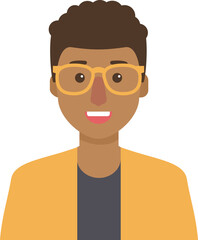 Pleple avatar, man icon.