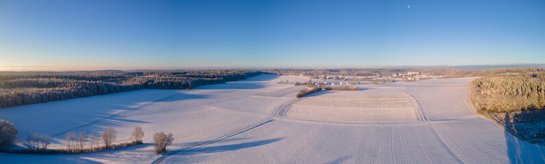 Winter auf dem Rußberg bei Tuttlingen