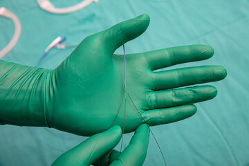 Coronary Imaging Catheter. Dual Lumen Catheter. Coronary angiography showing Micro Catheter...