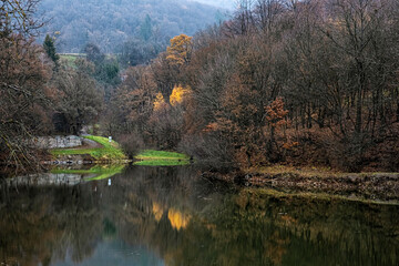 Water reservoir in Bansky Studenec, Slovakia