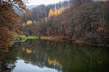 Water reservoir in Bansky Studenec, Slovakia
