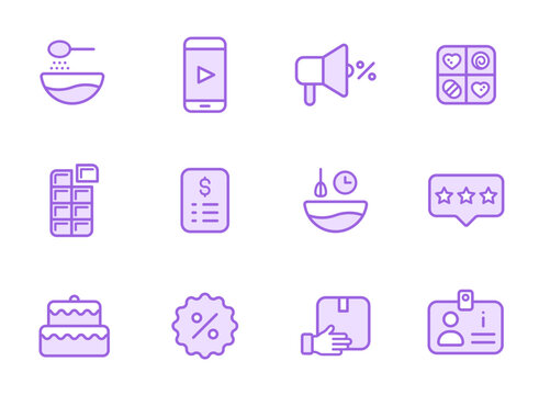 Purple Icons Free