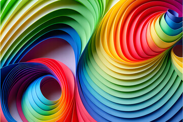 Seamless Abstract Colourful Design and Illustration