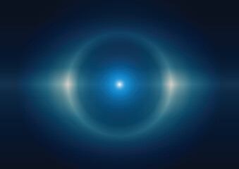 abstract vector circle blue light modern background. illustration vector design background.