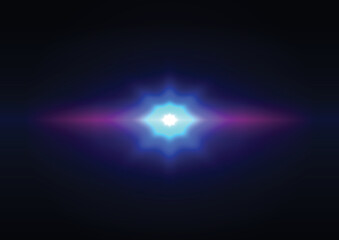 abstract vector modern Dynamic motion light with motion blur effect on dark background. illustration vector design