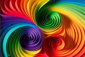 Seamless Abstract Colorful Design and Illustration