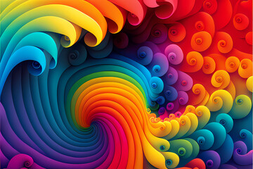 Fototapeta premium Seamless Abstract Colorful Design and Illustration