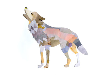 The Gray Wolf applicator is on a white background. Children's creativity