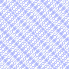 Vector seamless floral monochrome pattern of diagonal decorative stripes for home textile design, cambric, baize