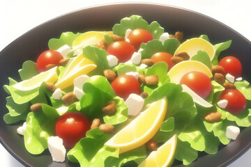 Anime Style Salad