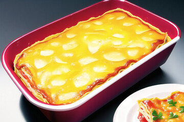 Anime Style Lasagne