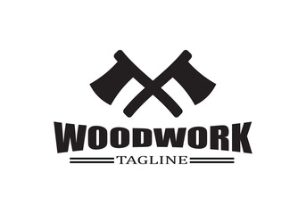 Woodwork logo design