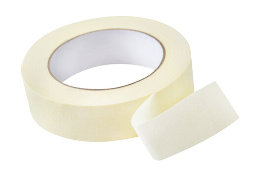 1 Rolle Klebeband und Hintergrund transparent PNG cut out