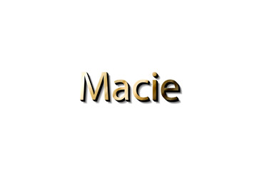 MACIE NAME 3D