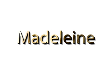 MADELEINE NAME 3D