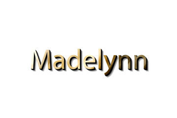MADELYNN NAME 3D