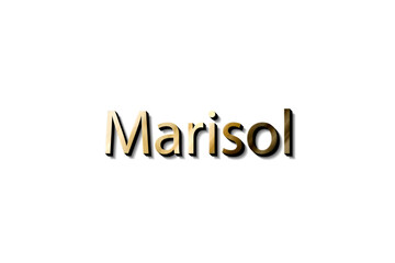MARISOL NAME 3D