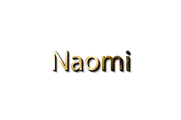 NAOMI NAME 3D