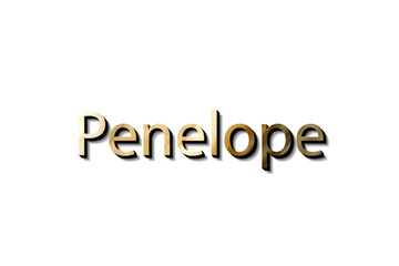 PENELOPE NAME 3D