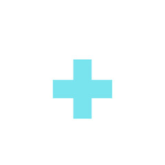 blue heart medical icon