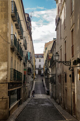 Fototapeta na wymiar Gasse in Lissabon