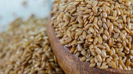 Semillas de Lino Dorado alimentario rico en Omega 3 y fibra sin gluten