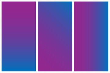 Obraz premium Minimal geometric background. Purple elements with liquid gradient. Composition of natural figures Abstract jpeg design background
