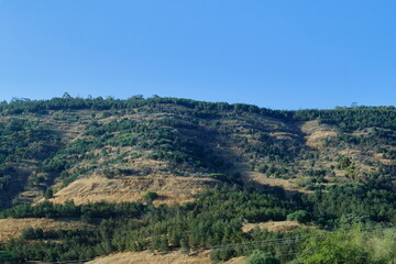 landscape in the mountains
