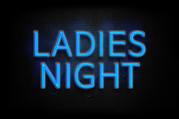 Neon Sign - Ladies Night