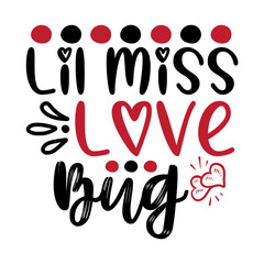 Lil Miss Love Bug   svg