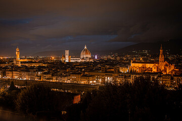 Fototapeta na wymiar Vistas de Florencia