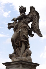 Fototapeta na wymiar Angel sculpture in Vatican City