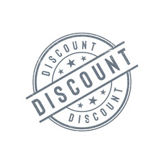 Fototapeta premium Discount Stamp Grunge Vector Template