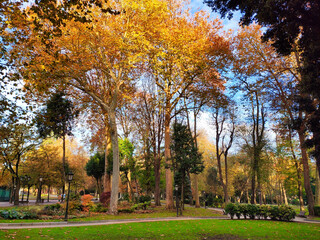 San Francisco Park, Oviedo, Asturias, Spain
