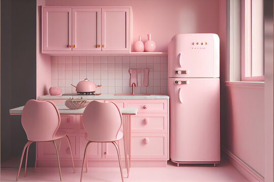 pink-kitchenware  Pink kitchen, Pink kitchen decor, Pink kitchen