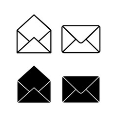 Mail icon vector for web and mobile app. email sign and symbol. E-mail icon. Envelope icon